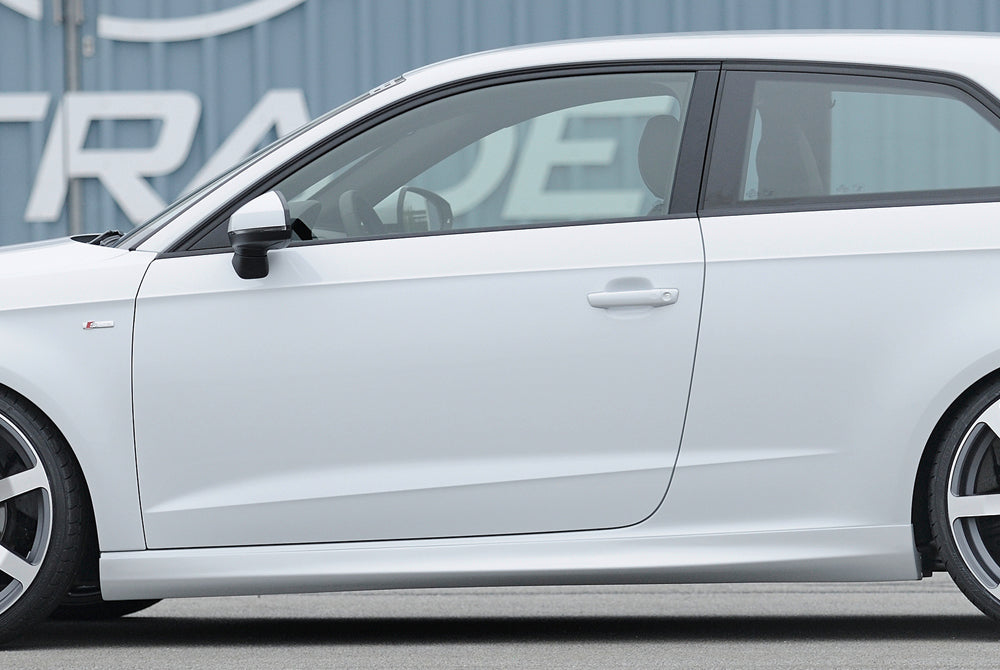 Audi A3 (8V) Rieger Seitenschweller  links, ABS, für Fzg. mit S-Line Exterieur und ohne S-Line Exterieur, 
inkl. Montagezubehör, Gutachten