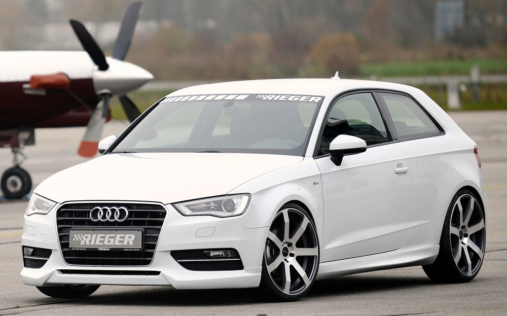Audi A3 (8V) Rieger Seitenschweller  links, ABS, für Fzg. mit S-Line Exterieur und ohne S-Line Exterieur, 
inkl. Montagezubehör, Gutachten