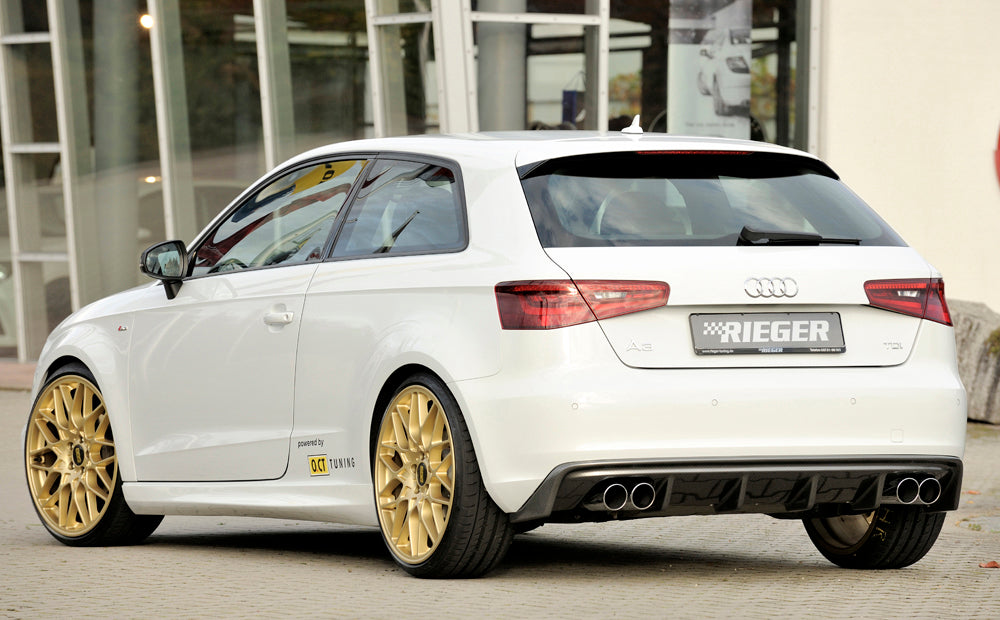 Audi A3 (8V) Rieger Seitenschweller  links, ABS, für Fzg. mit S-Line Exterieur und ohne S-Line Exterieur, 
inkl. Montagezubehör, Gutachten