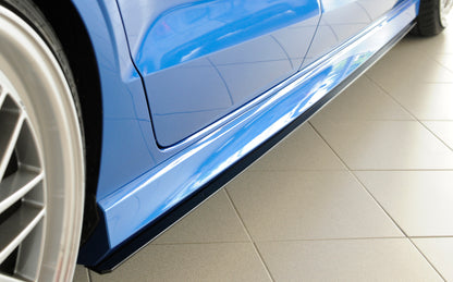 Audi A3 (8V) Rieger Seitenschwelleransatz für S-Line-Schweller / S3-Schweller rechts, ABS, für Fzg. mit S-Line Exterieur, 
inkl. Montagezubehör, Gutachten