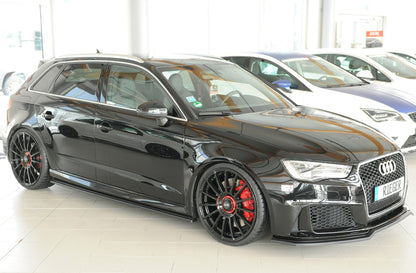 Audi RS3 (8V) Rieger Spoilerschwert für orig. Frontschürze, ABS, 
inkl. Montagezubehör, ABE