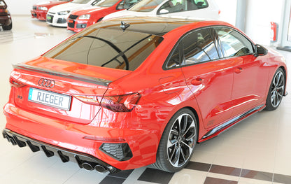 Audi A3 (GY) Rieger Seitenschwelleransatz links, für orig. Seitenschweller, ABS, für Fzg. mit S-Line Exterieur, 
inkl. Mon...