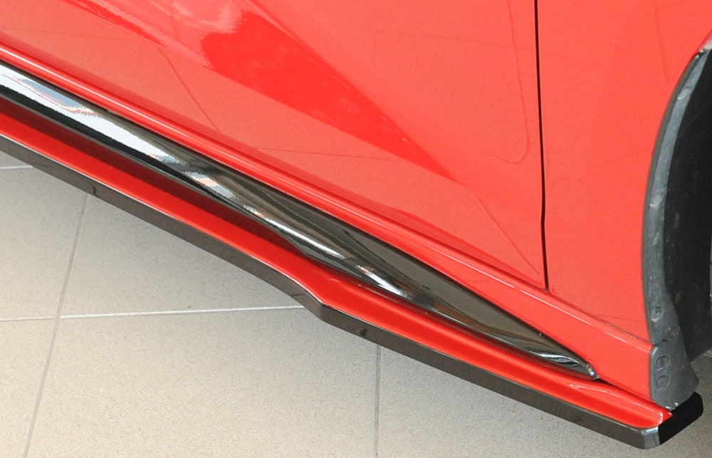 Audi A3 (GY) Rieger Seitenschwelleransatz rechts, für orig. Seitenschweller, ABS, für Fzg. mit S-Line Exterieur, 
inkl. Mo...