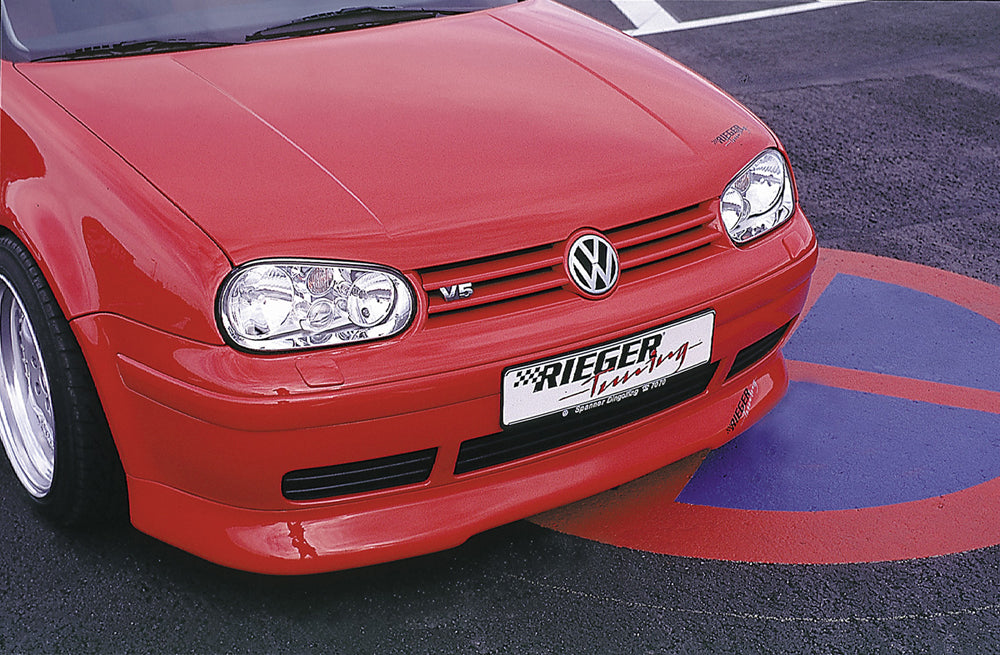 VW Golf 4 Rieger Spoilerlippe   -> nicht für TDi mit 150 PS ABS, 
inkl. Gutachten, Montagezubehör