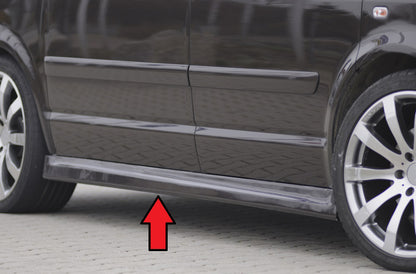 VW T5 Bus Rieger Seitenschweller  links, ABS, für Fzg. mit kurzem Radstand, 
inkl. Montagezubehör, Gutachten