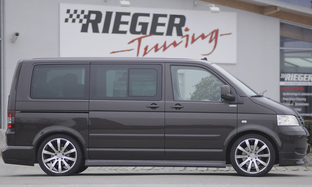 VW T5 Bus Rieger Seitenschweller  rechts, ABS, für Fzg. mit kurzem Radstand, 
inkl. Montagezubehör, Gutachten