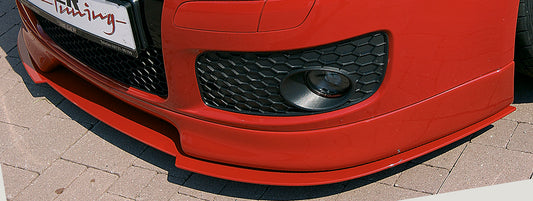 VW Golf 5 Rieger Spoilerschwert   nur GTI/GT, für Spoilerlippe 59400 gerade Version, für Spoilerlippe, ABS, 
inkl. Montagezubehör, ABE