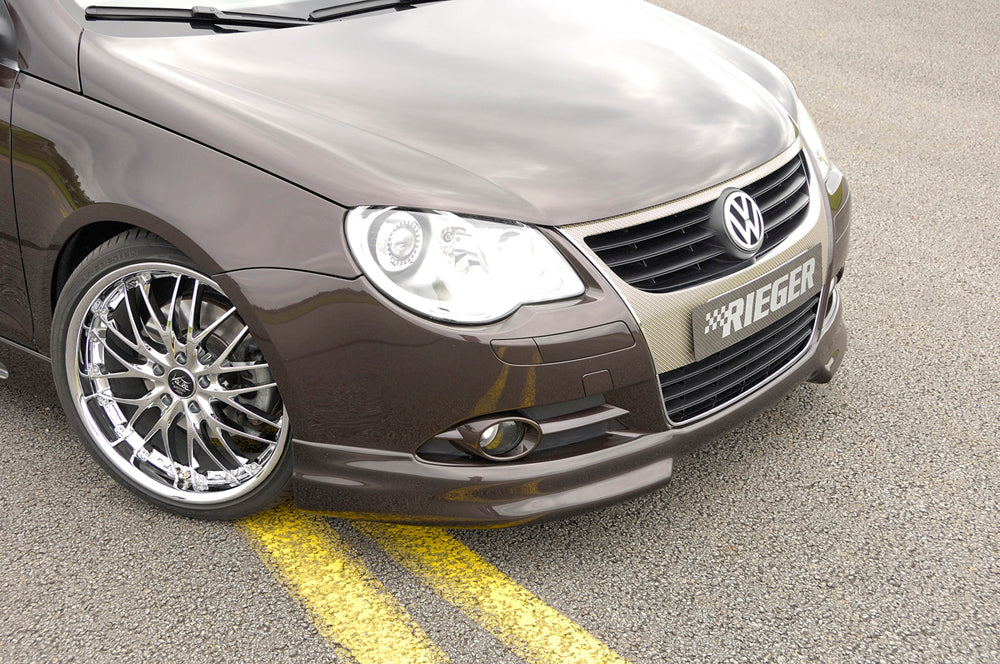 VW Eos (1F) Rieger Spoilerlippe    ABS, 
inkl. Montagezubehör, ABE