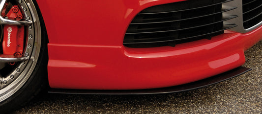 VW Eos (1F) Rieger Spoilerschwert für Spoilerlippe 59426,   identisch mit 59421 gerade Version, 2-tlg., ABS, 
inkl. Montagezubehör, ABE