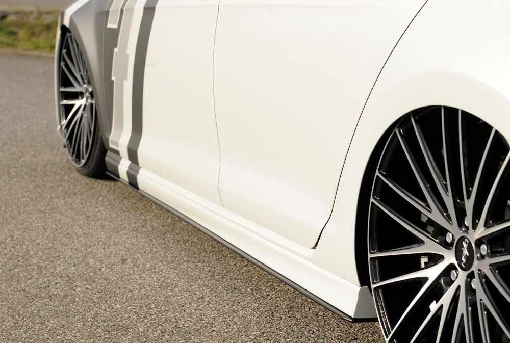 VW Golf 7 Rieger Seitenschwelleransatz nur für R-Line Seitenschweller links, ABS, für Fzg. mit R-Line Exterieur, 
inkl. Montagezubehör, Gutachten