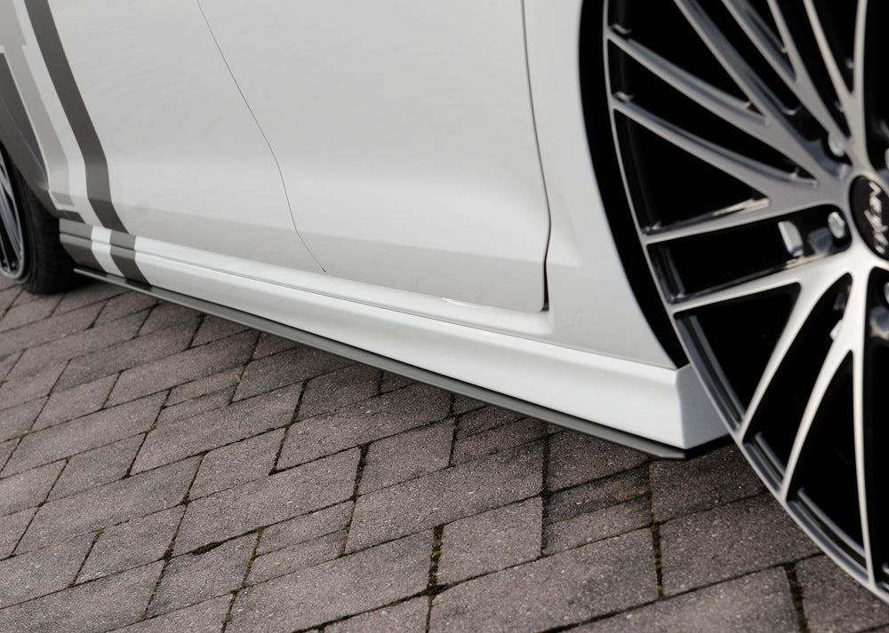 VW Golf 7 Rieger Seitenschwelleransatz nur für R-Line Seitenschweller links, ABS, für Fzg. mit R-Line Exterieur, 
inkl. Montagezubehör, Gutachten