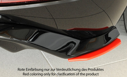 VW Golf 7 GTI Rieger Heckschürzenansatz seitlich rechts für Rieger Heckeinsatz rechts, für Rieger Heckeinsatz, ABS, 
inkl. Montagezubehör, Gutachten