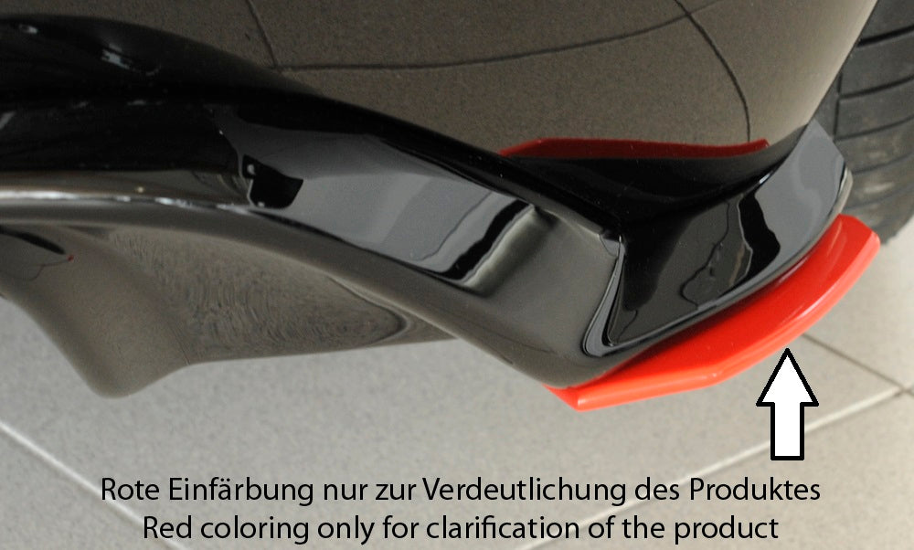 VW Golf 7 GTI Rieger Heckschürzenansatz seitlich rechts für Rieger Heckeinsatz rechts, für Rieger Heckeinsatz, ABS, 
inkl. Montagezubehör, Gutachten