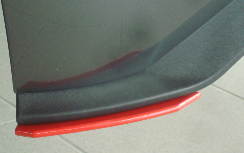 VW Golf 7 GTD Rieger Heckschürzenansatz seitlich links für orig. Heckeinsatz links, für orig. Heckeinsatz, ABS, 
inkl. Montagezubehör, Gutachten