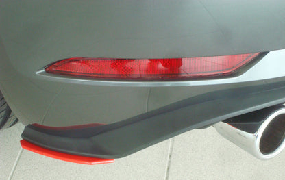 VW Golf 7 GTD Rieger Heckschürzenansatz seitlich links für orig. Heckeinsatz links, für orig. Heckeinsatz, ABS, 
inkl. Montagezubehör, Gutachten