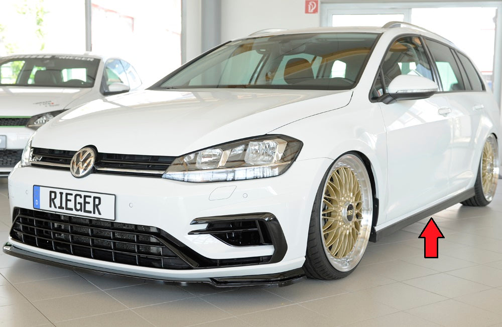 Seat Golf 7 Rieger Seitenschweller (XS)  rechts, ABS, 
inkl. Montagezubehör, Gutachten