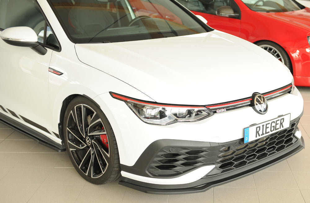 VW Golf 8 GTD Rieger Seitenschwelleransatz rechts, ABS, 
inkl. Montagezubehör, Gutachten
