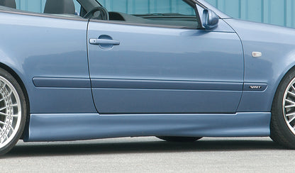Mercedes CLK (W208) Rieger Seitenschweller  links, ABS, 
inkl. Gutachten, Montagezubehör
