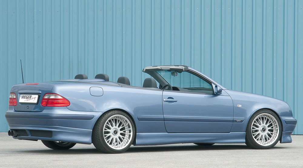 Mercedes CLK (W208) Rieger Seitenschweller  rechts, ABS, 
inkl. Gutachten, Montagezubehör