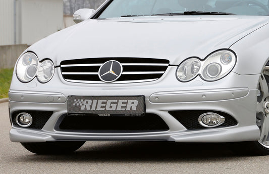 Mercedes CLK (W209) Rieger Spoileransatz  ABS, 
inkl. Montagezubehör, Alugitter, ABE
