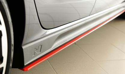 Hyundai i30 N  (PDE) Rieger Seitenschwelleransatz nur für orig. N-Schweller rechts, für orig. Seitenschweller, ABS, 
inkl. Montagezubehör, Gutachten