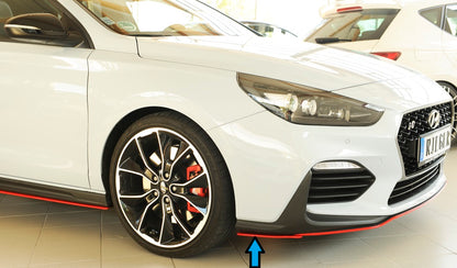 Hyundai i30 N  (PDE) Rieger Spoilerschwert seitlich rechts für orig. N-Frontschürze rechts, ABS, 
inkl. Montagezubehör, Gutachten