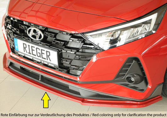 Hyundai i20 N  (BC3) Rieger Spoilerschwert für orig. Frontschürze, ABS, 
inkl. Montagezubehör, ABE