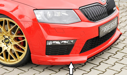 Skoda Octavia RS (5E) Rieger Spoilerlippe  ABS, 
inkl. Montagezubehör, ABE