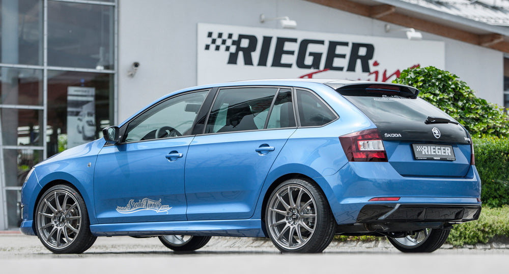 Skoda Rapid (NH) Rieger Seitenschweller  links, ABS, 
inkl. Montagezubehör, Gutachten