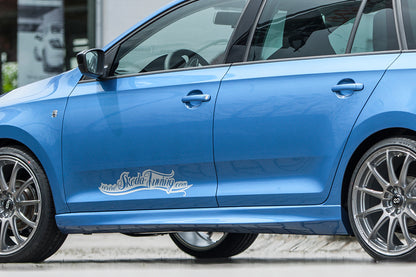 Skoda Rapid (NH) Rieger Seitenschweller  links, ABS, 
inkl. Montagezubehör, Gutachten