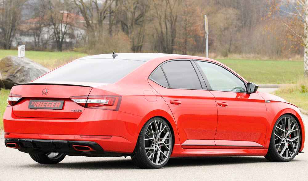 Skoda Superb III (3T/3V) Rieger Seitenschweller  links, ABS, 
inkl. Montagezubehör, Gutachten