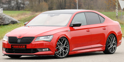 Skoda Superb III (3T/3V) Rieger Seitenschweller  links, ABS, 
inkl. Montagezubehör, Gutachten