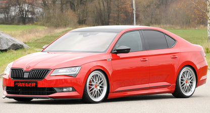 Skoda Superb III (3T/3V) Rieger Seitenschweller  links, ABS, 
inkl. Montagezubehör, Gutachten