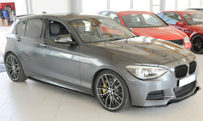 BMW 1er F20  (1K4) Rieger Seitenschwelleransatz nur für M-Paket-Schweller rechts, ABS, schwarz glänzend, für Fzg. mit M-Technik, 
inkl. Montagezubehör, Gutachten