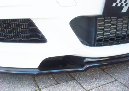 BMW 3er F30  (3L) Rieger Spoilerschwert nur für M-Paket-Frontschürze für orig. Frontschürze, ABS, schwarz glänzend, für Fzg. mit M-Technik, 
inkl. Montagezubehör, ABE