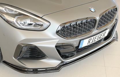 BMW Z4 (G4Z/G29) Rieger Spoilerschwert für orig. M-Sport-Paket-Frontschürze für orig. Frontschürze, ABS, schwarz glänzend, für Fzg. mit M-Sport-Paket, 
inkl. Montagezubehör, ABE