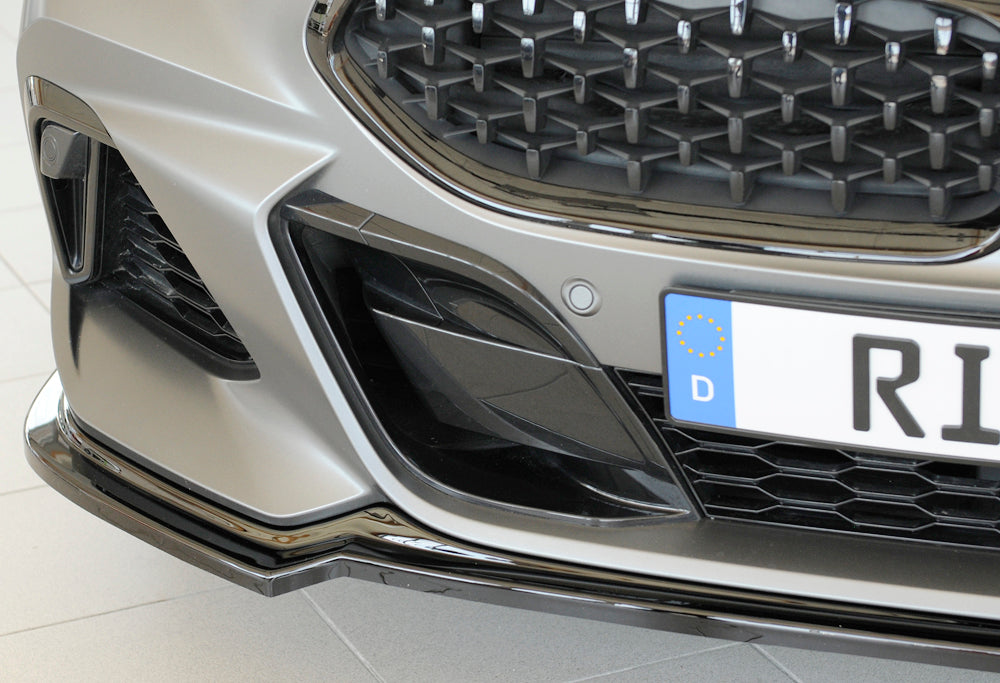BMW Z4 (G4Z/G29) Rieger Spoilerschwert für orig. M-Sport-Paket-Frontschürze für orig. Frontschürze, ABS, schwarz glänzend, für Fzg. mit M-Sport-Paket, 
inkl. Montagezubehör, ABE