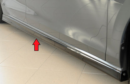 VW Golf 8 Rieger Seitenschweller (XS)  rechts, ABS, schwarz glänzend, 
inkl. Montagezubehör, Gutachten