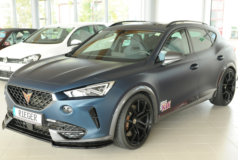 Cupra Formentor (KM) Rieger Spoilerschwert ABS, schwarz glänzend, 
inkl. Montagezubehör, ABE