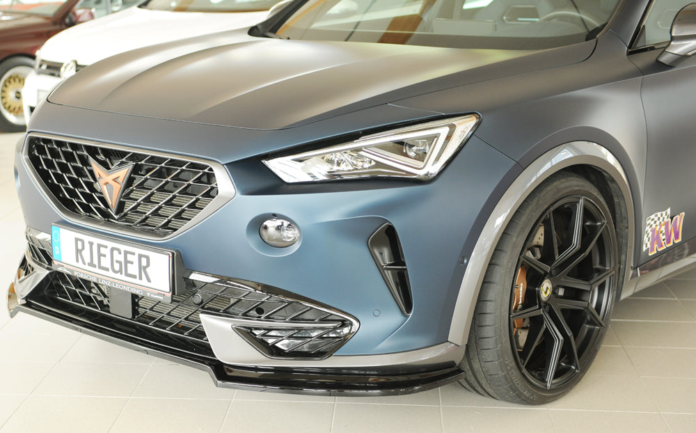Cupra Formentor (KM) Rieger Spoilerschwert ABS, schwarz glänzend, 
inkl. Montagezubehör, ABE