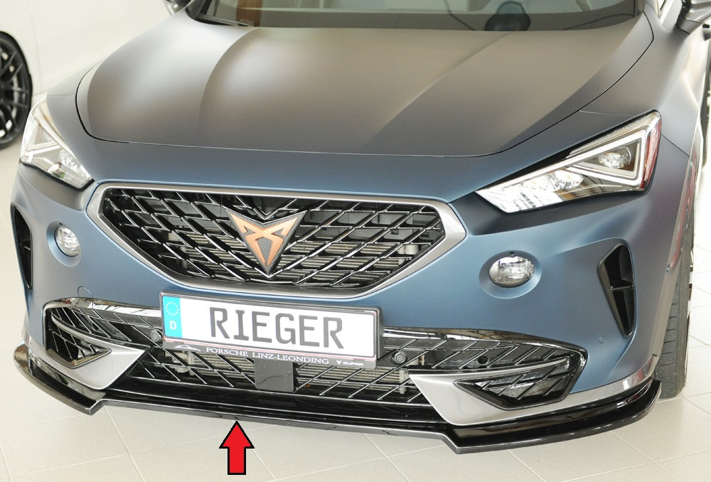 Cupra Formentor (KM) Rieger Spoilerschwert ABS, schwarz glänzend, 
inkl. Montagezubehör, ABE