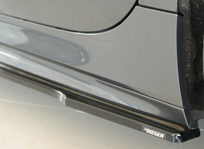 BMW 1er F40  (F1H) Rieger Seitenschwelleransatz rechts, für orig. Seitenschweller, ABS, schwarz glänzend, für Fzg. mit M-S...