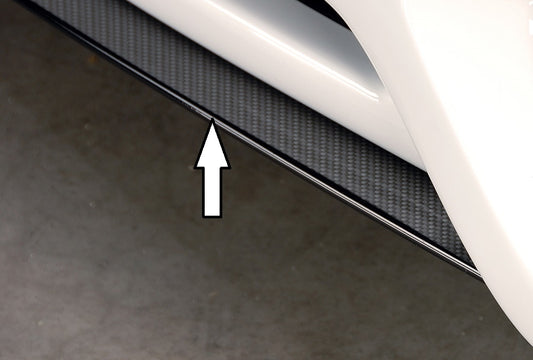 Audi A5 (B8/B81) Rieger Spoilerschwert für Spoilerlippe 55401/55406 mittig, für Spoilerlippe, ABS, Carbon-Look, für Fzg. mit S-Line Exterieur, 
inkl. Montagezubehör, ABE