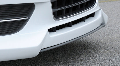Audi A3 (8V) Rieger Spoilerschwert für Spoilerlippe 56780 mittig, für Spoilerlippe, ABS, Carbon-Look, für Fzg. ohne S-Line Exterieur, 
inkl. Montagezubehör, ABE