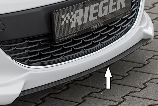 Opel Astra J Rieger Spoilerschwert für Spoilerlippe 51320 für Spoilerlippe, ABS, Carbon-Look, 
inkl. Montagezubehör