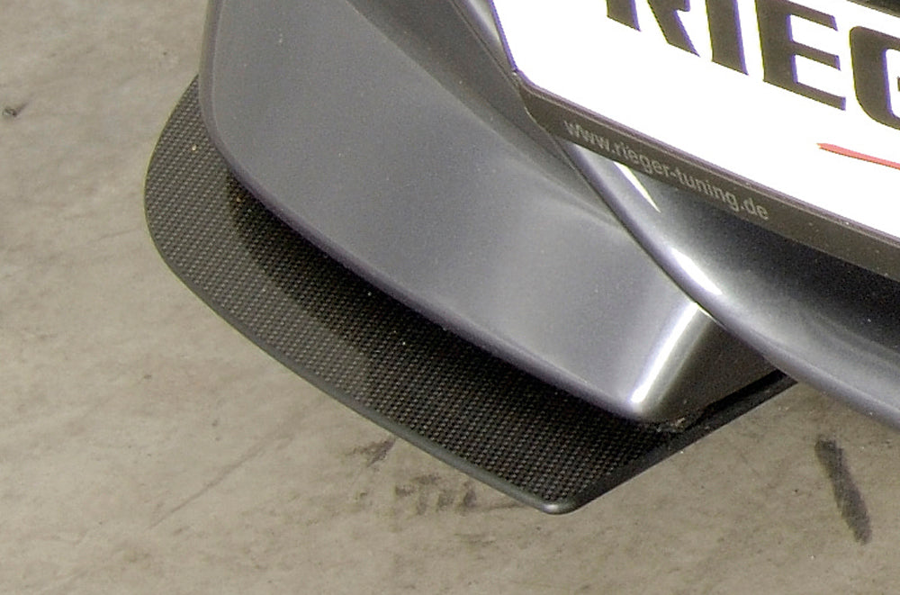 BMW 3er E46 Rieger Spoilerschwert CS-Look  für Spoilerstoßstange 50238 / 50144 / 50244 2-tlg., für Spoilerstoßstange, ABS, Carbon-Look, 
inkl. Montagezubehör, ABE