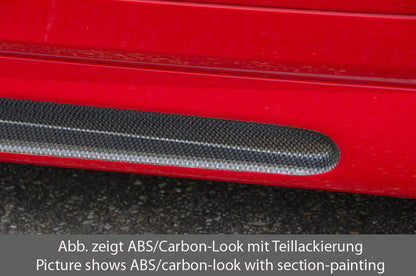 Opel Astra J Rieger Seitenschweller  links, mit Schacht, mit Ausschnitt, ABS, Carbon-Look, 
inkl. Alugitter, Montagezubehör, Gutachten