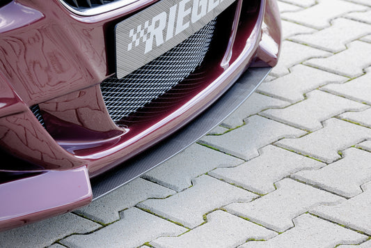 BMW Z4 (E85) Rieger Spoilerschwert   für Spoilerstoßstange 50500/01/13/14 mittig, für Spoilerstoßstange, ABS, Carbon-Look, 
inkl. Montagezubehör, ABE