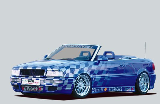 Audi 80 Typ 89 Rieger Stoßstangenträger Audi 80 (B4) ersetzt 39012 und 43011! für Spoilerstoßstange 39020 / 39023, Metall