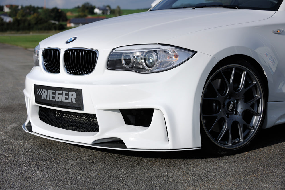 BMW 1er E81  (187/1K2/1K4) Facelift BMW-Niere rechts, Chrom/schwarz vom 135i für Spoilerstoßstange 35030/31/32/33/41/43 rechts, für Spoilerstoßstange